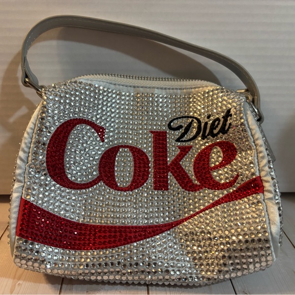 Forever 21 x Coca Cola Rhinestone Mini Shoulder Bag - Picture 2 of 7